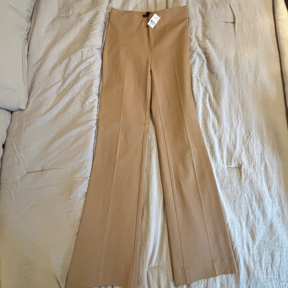 Ann Taylor High-Rise Wide-Leg Women’s Pants in Camel NWT